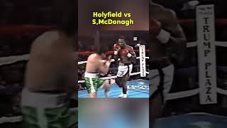 Holyfield KO di pura potenza! #EvanderHolyfield #Knockout #Boxe #Boxing #Shorts #KO #BoxeItalia