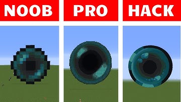 NOOB VS PRO VS HACKER Minecraft Pixel art 🔥 Ender pearl