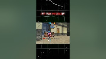 Jio Sim Problem  🥵 #freefire #shorts