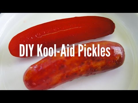 Koolickles Kool-Aid Pickles Recipe - You Made What?!