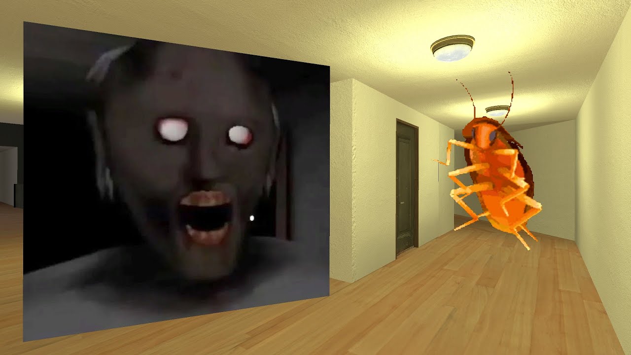 Granny And Cockroach Super Nextbot Gmod - YouTube