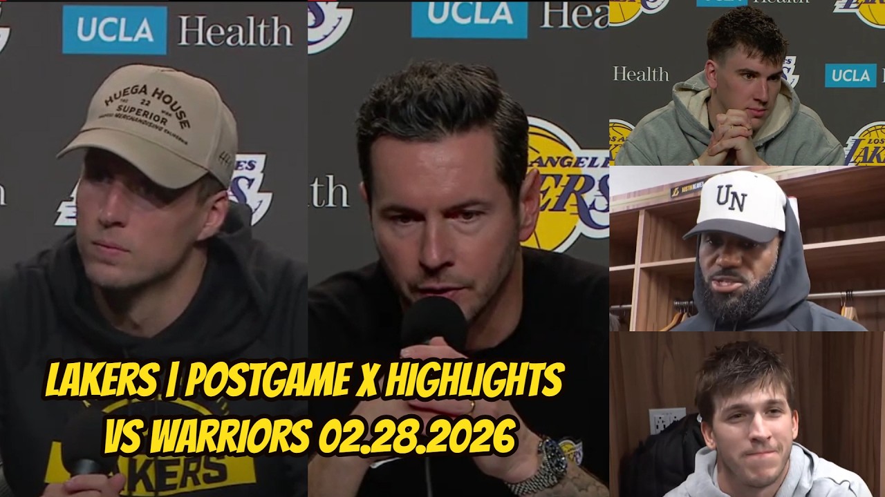 Lakers vs Warriors | Postgame Interviews x Highlights: February 28, 2026