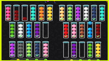 Color Ball Puzzle Gameplay |All Levels android,ios [Classic: 429-433] |ASMR&Gaming