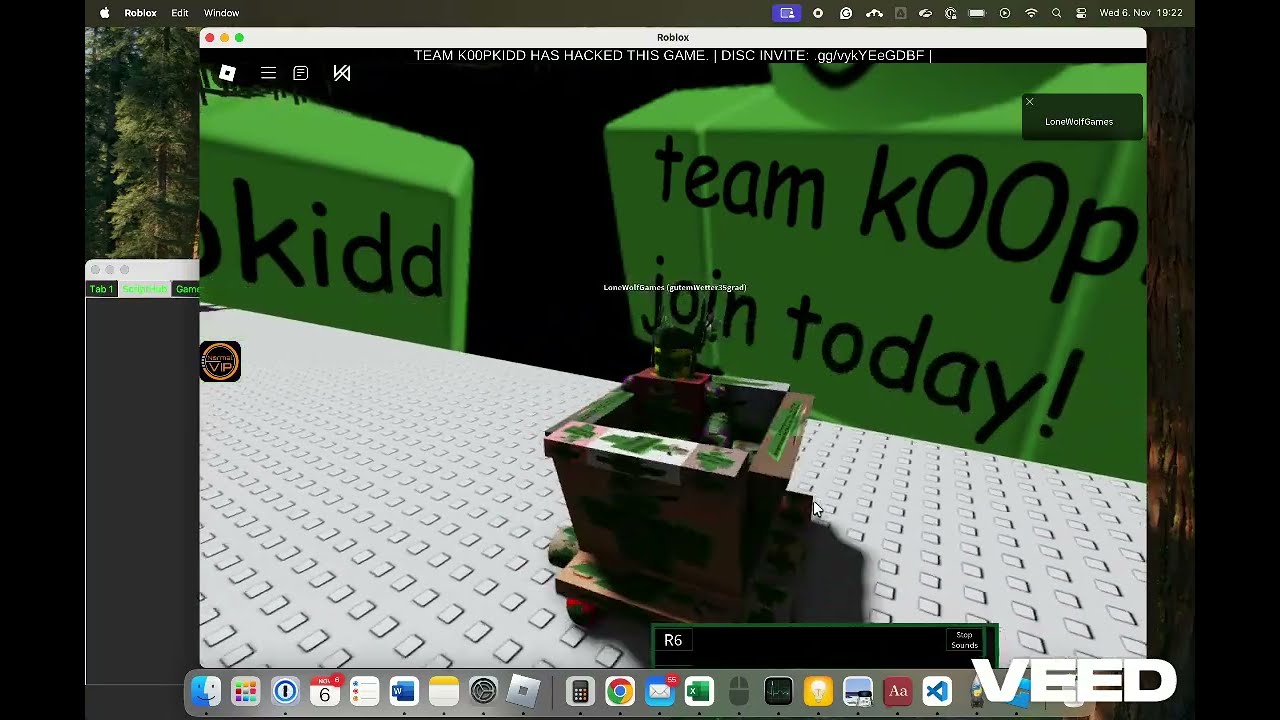 i found a backdoored game gamelink in desc or comments