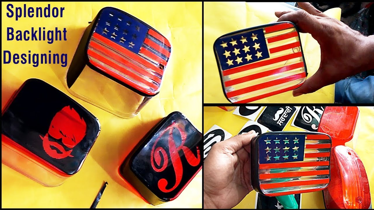 splendor back light cover