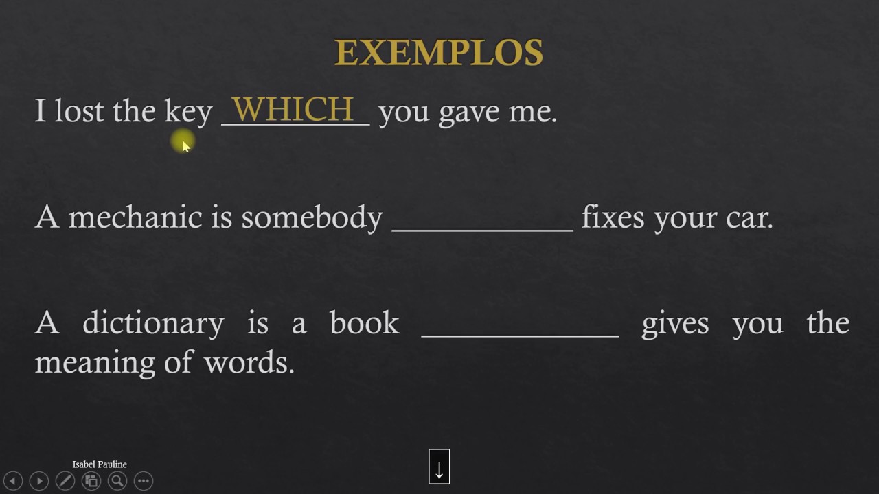 Interpretação De Texto Com Pronomes Relativos Em Ingles