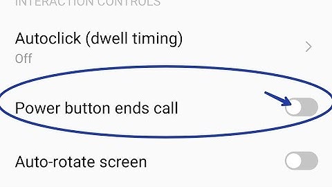 Power Button End Calls infinix smart 5, how to on power button end calls