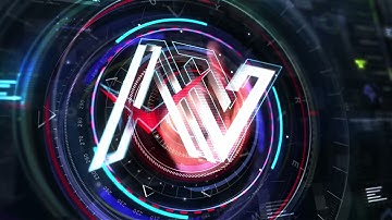 Digital HUD 3D Logo Reveal || Cyber 3D logo || Hacking UI || After Effects