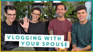 Vlogging with Your Spouse ft. Becki and Chris | Billy & Pat