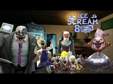 I BEAT ICE SCREAM 8 FULL GAMEPLAY ENDING! 