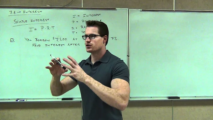 Prealgebra Lecture 7.6 Part 1