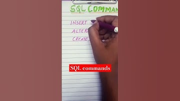 SQL commands|structured query language|backend|oracle| #viralvideo #viral #youtubeshorts #sql #sql