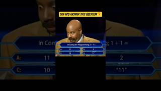 Can you answer this question❓#shorts #shortsfeed #programming