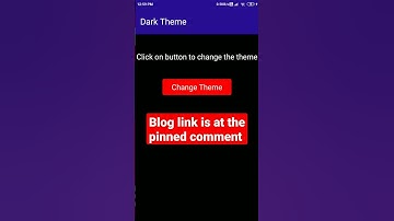 Theme change in .Net Maui #maui #programming #xamarin #shorts #xamarinforms