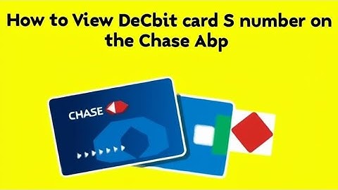 How To View Debit Card Number on the Chase App  How to Find Debit Card Number Without Card