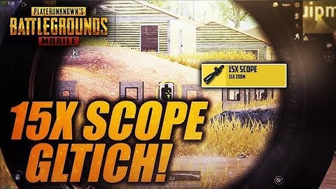 Pubg Mobile 15x scope sceret Trick # Convert 3x To 15x scope