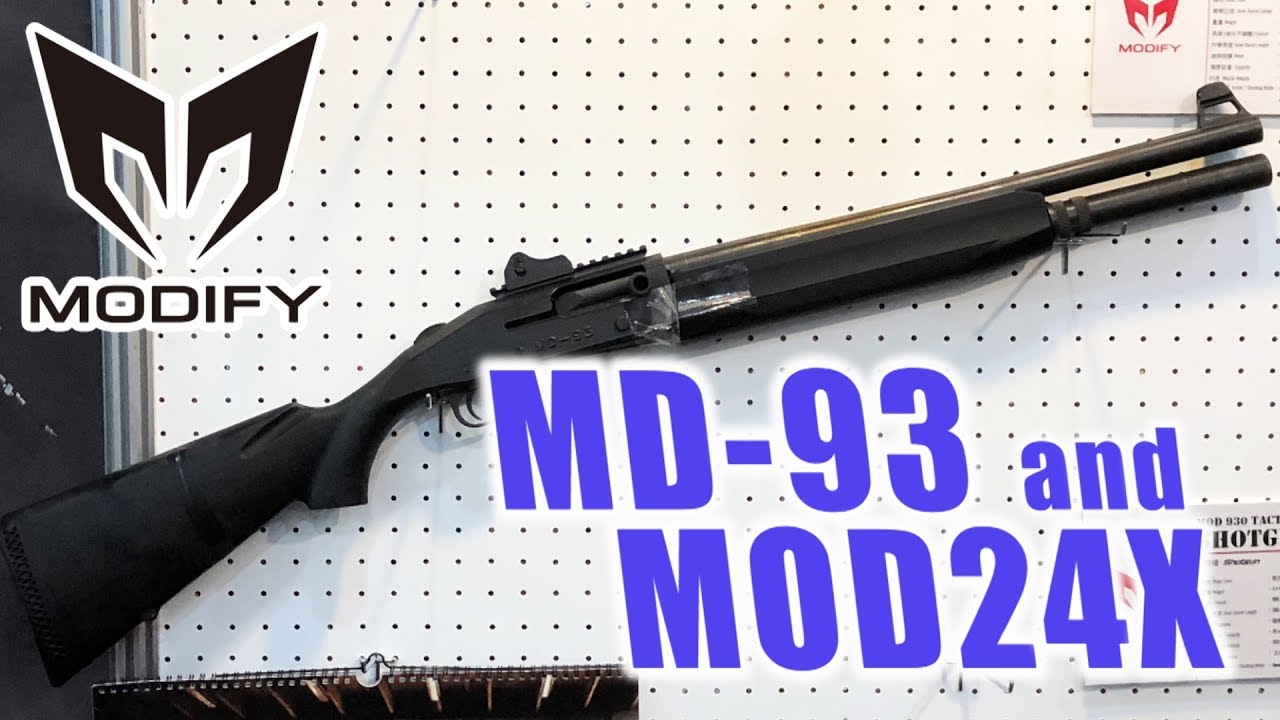 セミオートガスショットガン Md 93 And Mod24x 新製品速報 Youtube