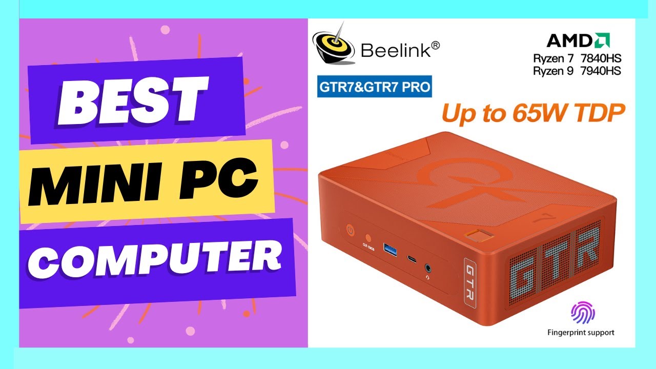 Beelink GTR7 Pro Gaming Mini PC Ryzen 9 7940HS Up to 65W TDP Support  Overclocked Ryzen7 7840HS GTR7 Desktop Mini Computer - AliExpress