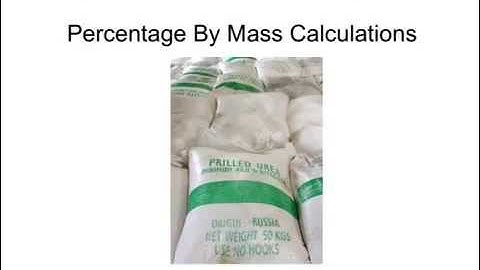 OCR Gateway B C5 Percentage By Mass Calculations (Higher)