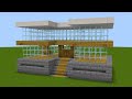 Minecraft - How to build a Easy Modern Wooden House