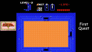 Legend of Zelda [NES] Playthrough #04, Quest 1, Level 2: The Moon
