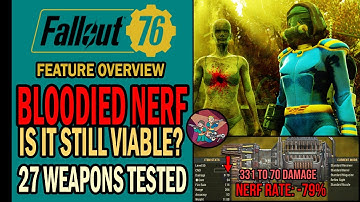 wallpapers Bloodied Melee Build Fallout 76 2021 http midwayparkinglots com fallout 76 bloodied effect