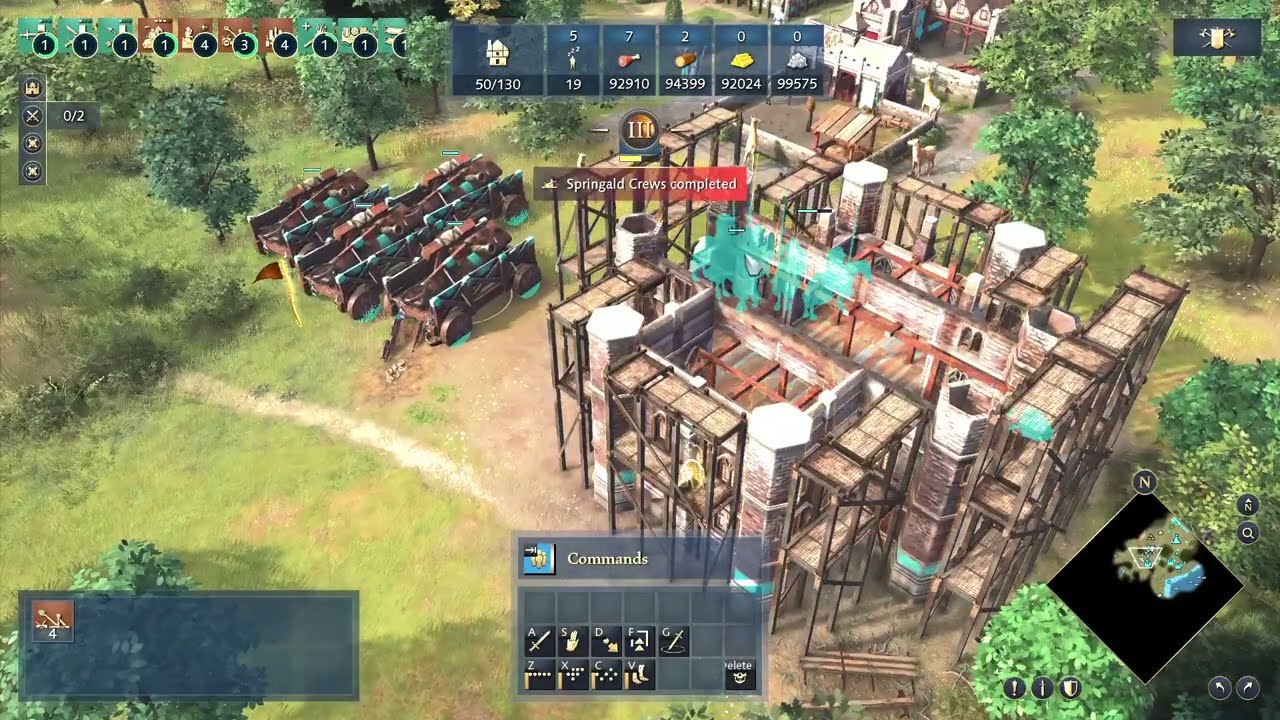 Age of Empires IV Cheats Activated