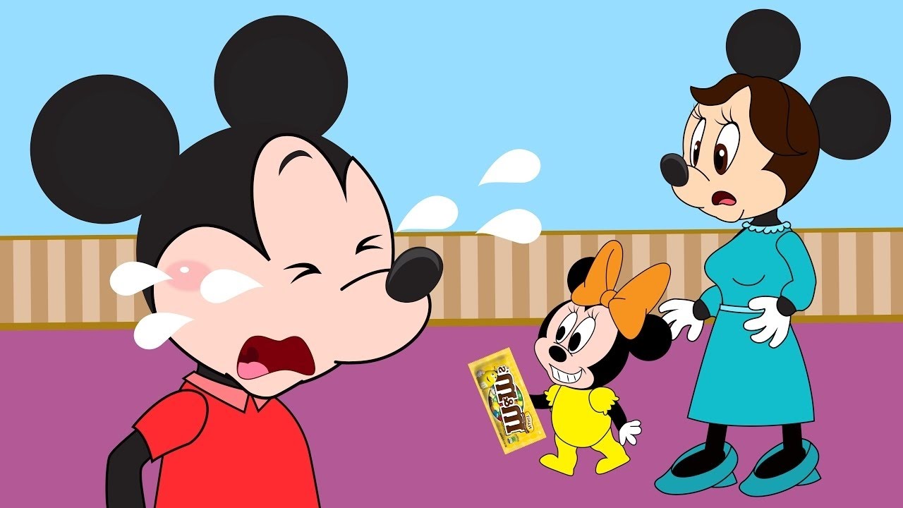 Mickey Mouse Crying And Mother Mouse Calms Him Mickey Mouse Adventures Series 1 Youtube