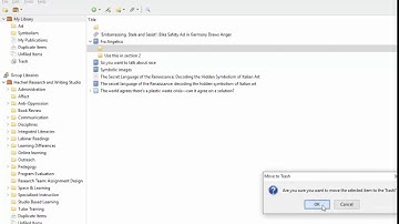 Add Notes to a Source in Zotero