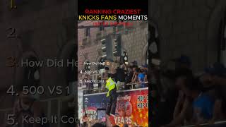 Ranking Craziest Knicks Fans Moments (After The Final) #Nicks #Spurs #NBAFinals #Viral