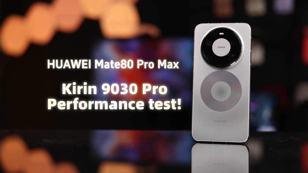 華為Mate80 Pro Max麒麟9030 Pro性能實測！ - YouTube