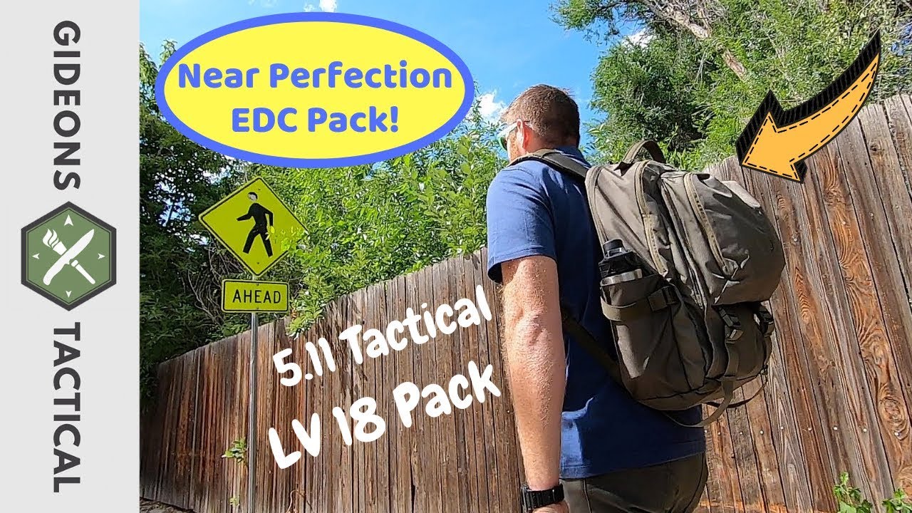 5.11 Tactical LV18 Backpack With Padded Back, Style 56700, Python