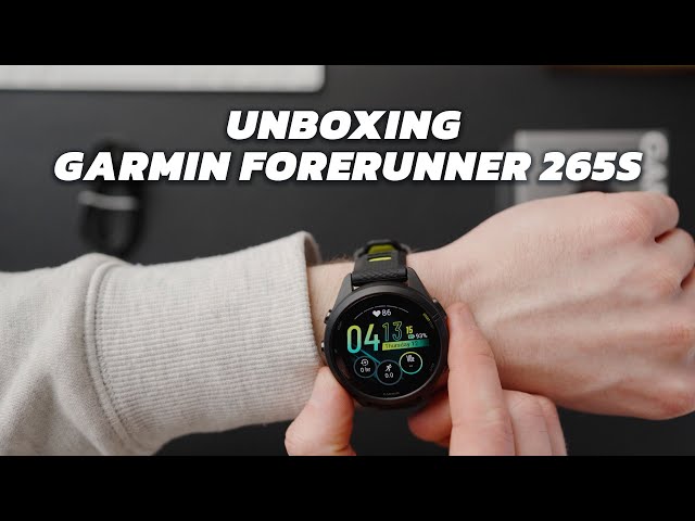 Garmin Forerunner 265 unboxing and Overview 2023 Running Watch 