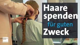 BR-Reporterin spendet ihre Haare für kranke Menschen | Abendschau | BR24