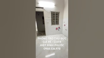 Cho thuê phòng trọ Thủ Đức giá rẻ | Hiệp Bình Chánh #cho_thuê_căn_hộ_quận_thủ_đức