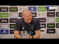 EVERTON V CRYSTAL PALACE | Sean Dyche's Emirates FA Cup third round replay press conference