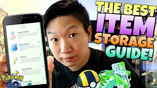 NEVER RUN OUT OF BAG SPACE! Pokémon GO Item Storage Guide!