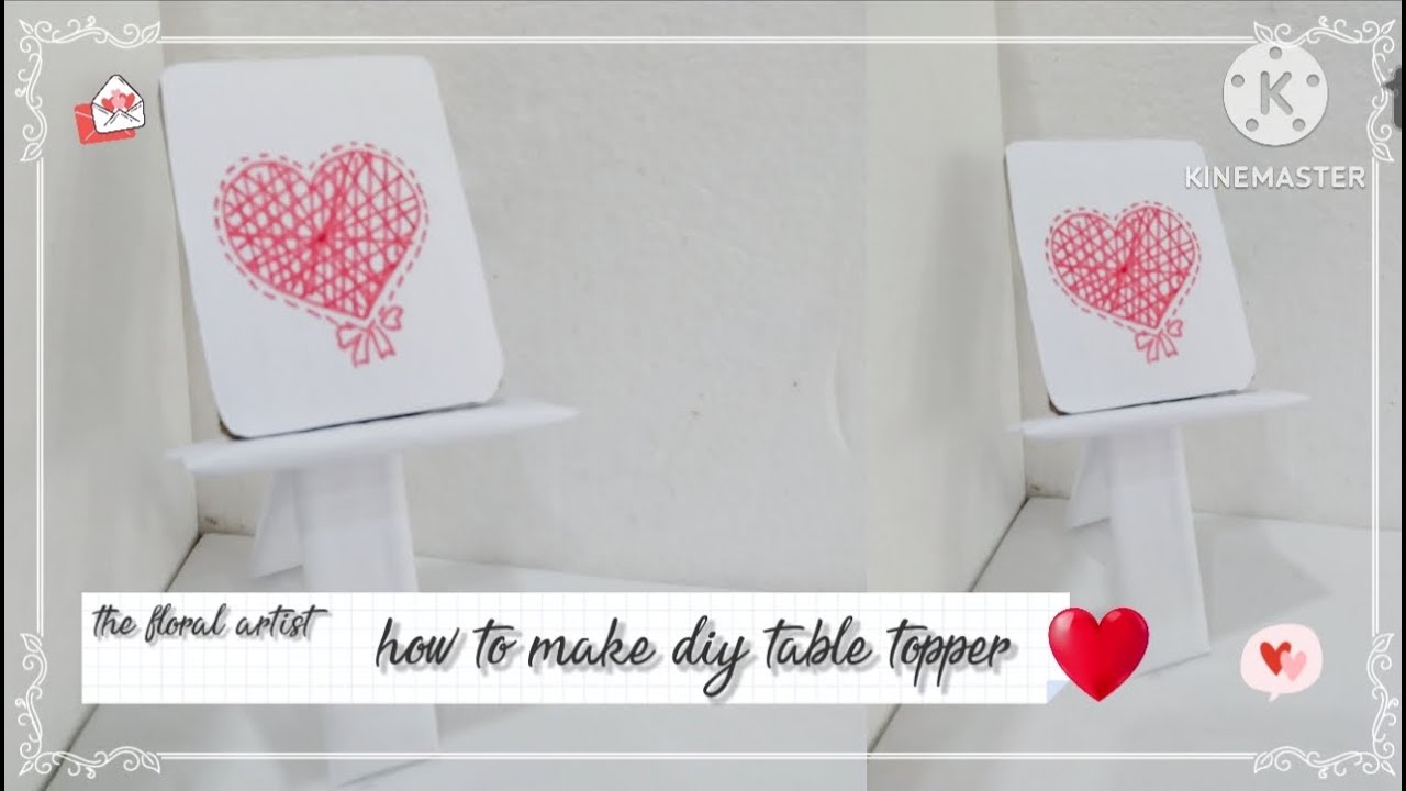 How to make diy table topper from cardboard|| diy easy craft ideas
