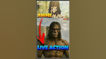 Eren Yeager Titan Form in REAL LIFE?! 😱🔥 (Unbelievable Live Action Look)