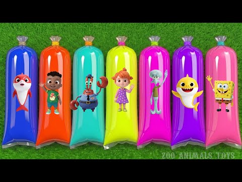 MENEMUKAN : Karakter Cocomelon JJ, YoYo, TomTom,Cody, Nina, Pororo, Spongebob, Baby Shark,Dady Shark