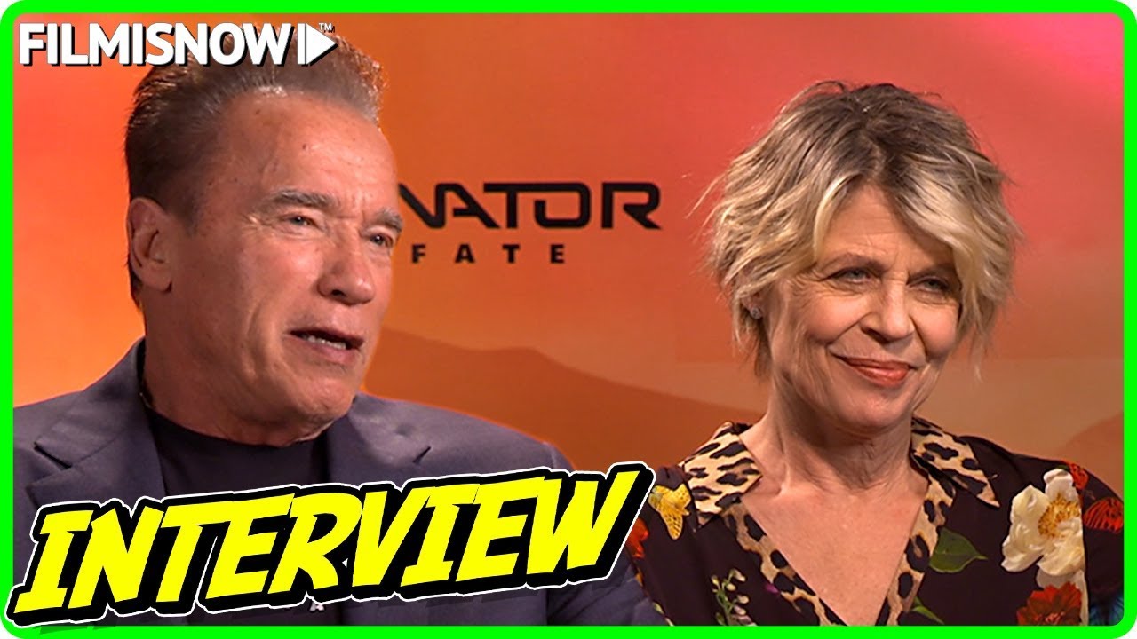 TERMINATOR: DARK FATE | Arnold Schwarzenegger & Linda Hamilton talk about the movie