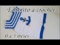 BODY A CROCHET PARA BEBE - PASO A PASO - TEJIDO FACIL