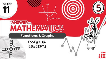 GR 11 MATHS FUNCTIONS & GRAPHS – Essential Concepts #5