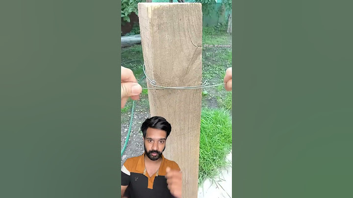 Useful 👍Woodworking tips and skills. How to securely tie a wooden beams with wire #shorts #tips