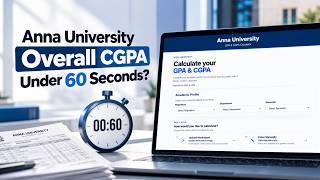 Calculating Overall CGPA Under 60 Seconds ⏱️ | Anna University | NO TYPING screenshot 3
