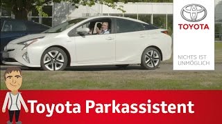 Einparken mit dem Toyota Parkassistent | Dirk erklärt’s