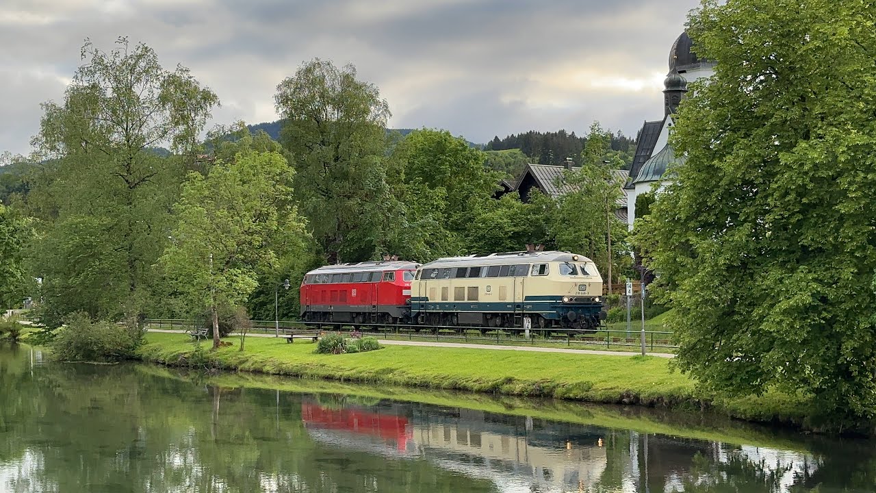 Züge im Allgäu 4K // Pfingsten 2024