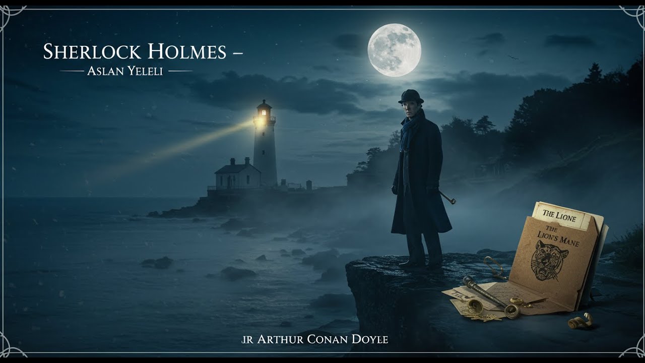 Sherlock Holmes - Aslan Yeleli Macerası (Sesli Kitap) | Kitapduy - Tek Parça