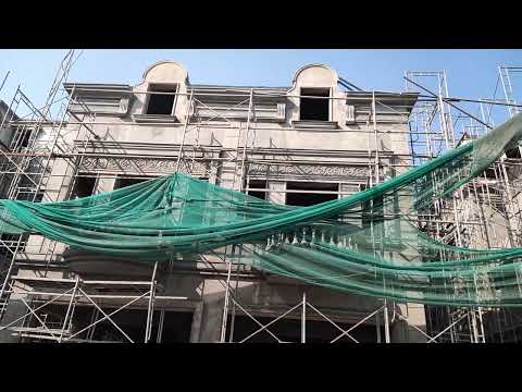 Video Lắp đặt phào xi măng gfrc đúc sẵn tại hà nội - youtube