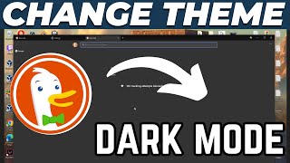 How to Enable Dark Theme in DuckDuckGo Browser Tutorial